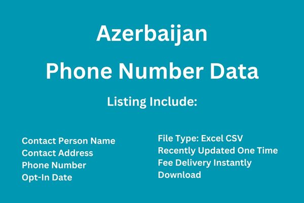 亚塞拜然电话号码数据库