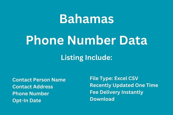 巴哈马电话号码数据库