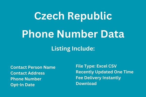 捷克共和国电话号码数据库