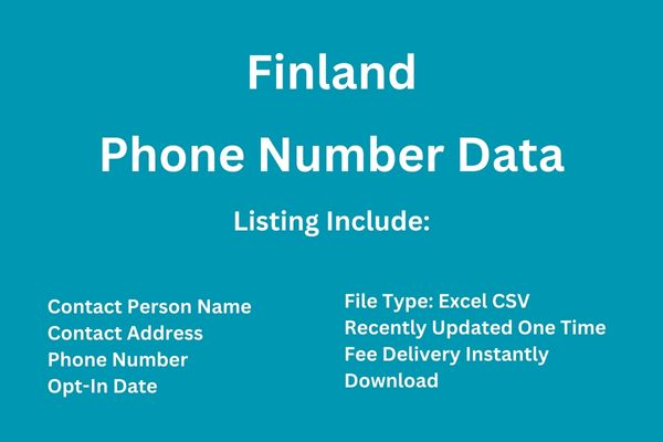 芬兰电话号码数据库