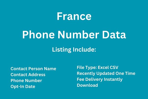 法国电话号码数据库