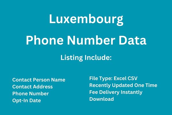 卢森堡电话号码数据库