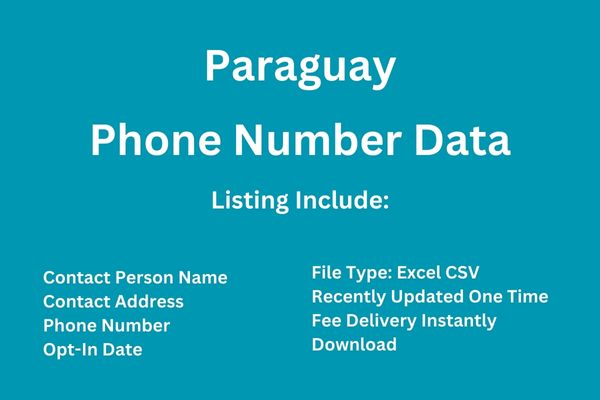 巴拉圭电话号码数据库​