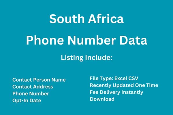 南非电话号码数据库
