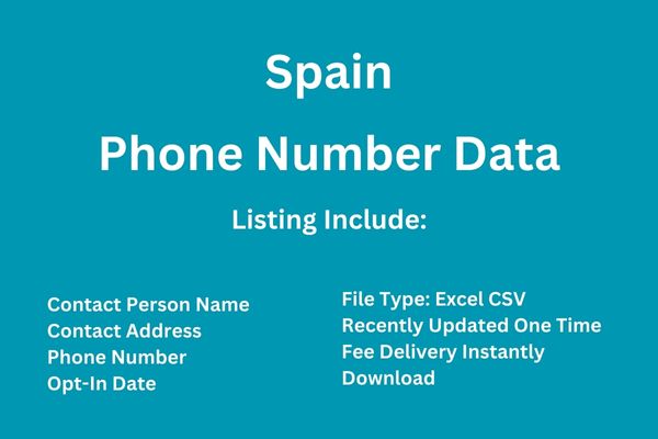 西班牙电话号码数据库