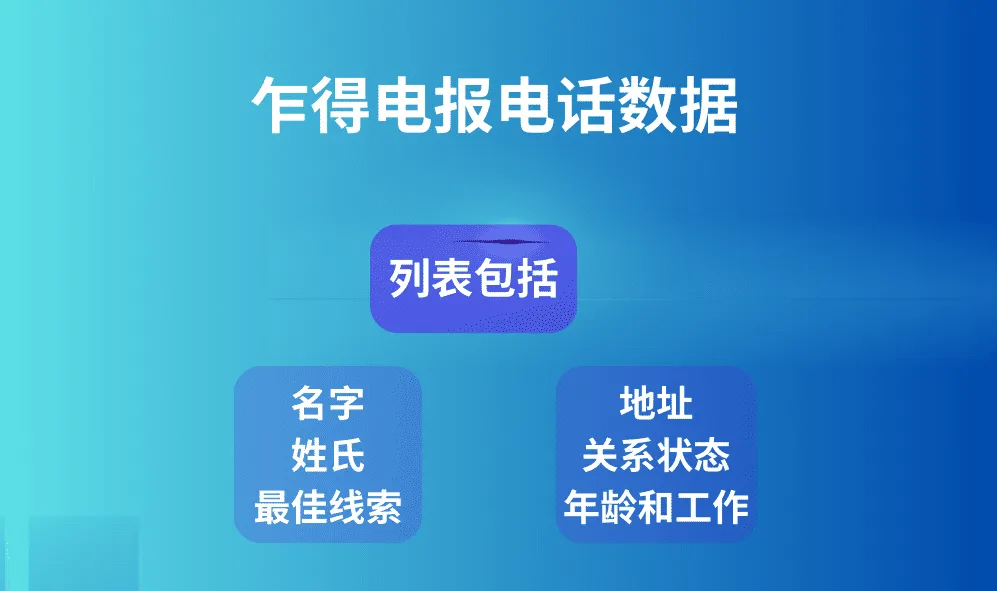 乍得电报电话数据