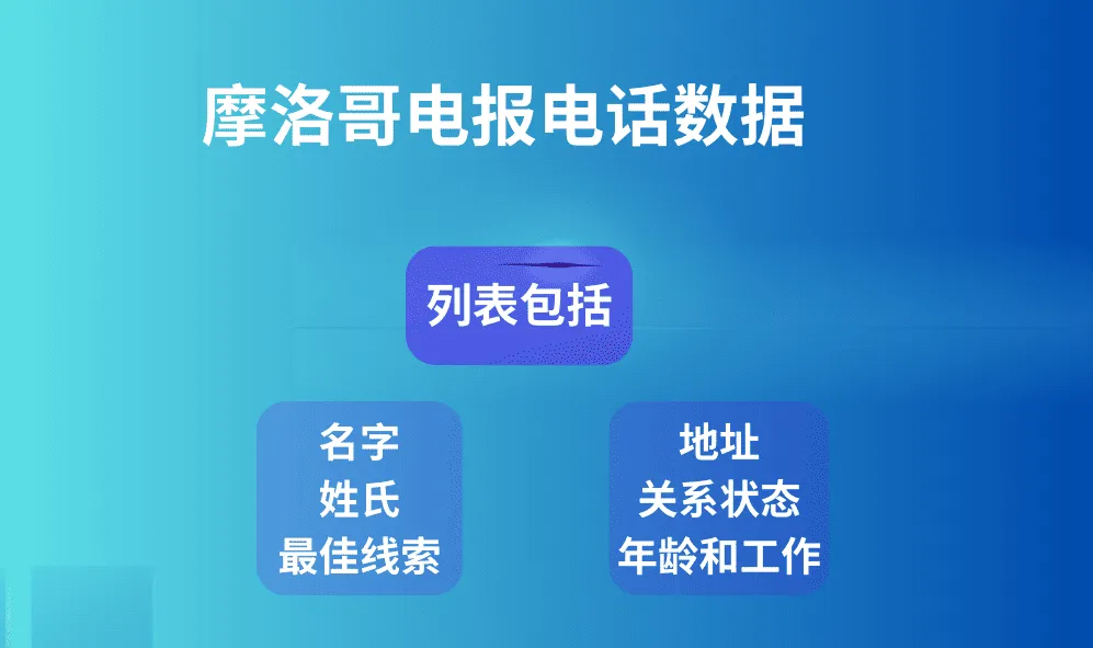 摩洛哥电报电话数据