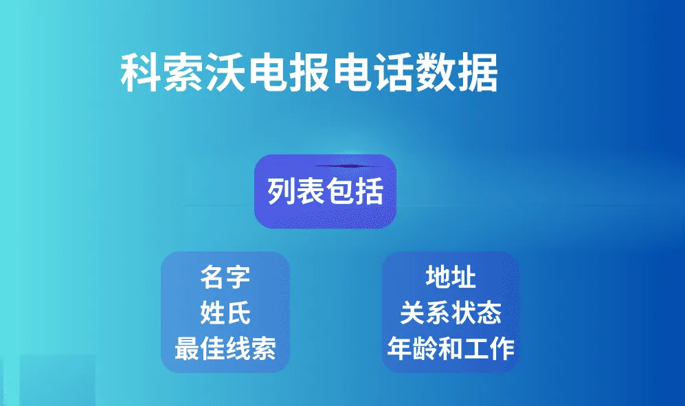 科索沃电报电话数据