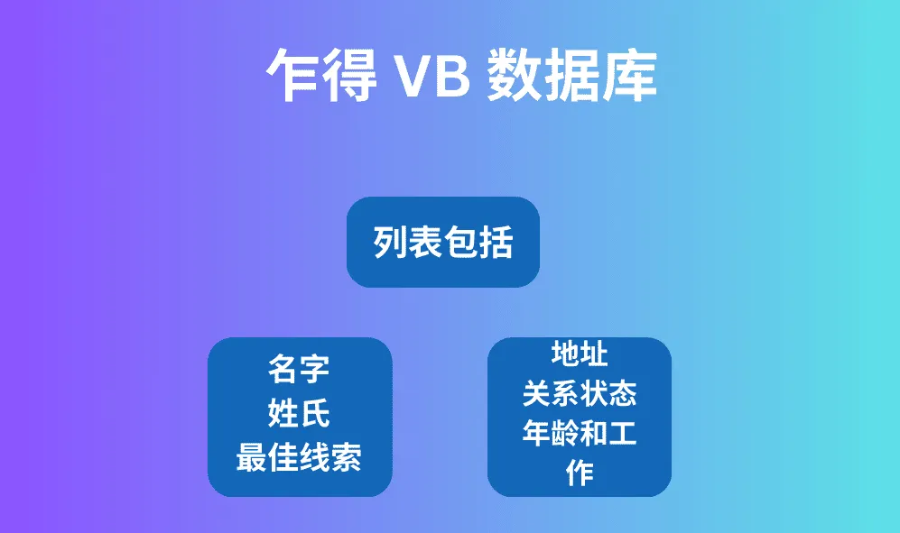 乍得 VB 数据库