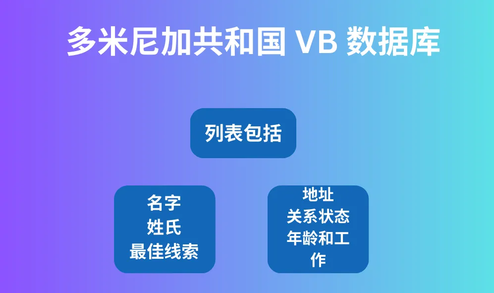 多米尼加共和国 VB 数据库