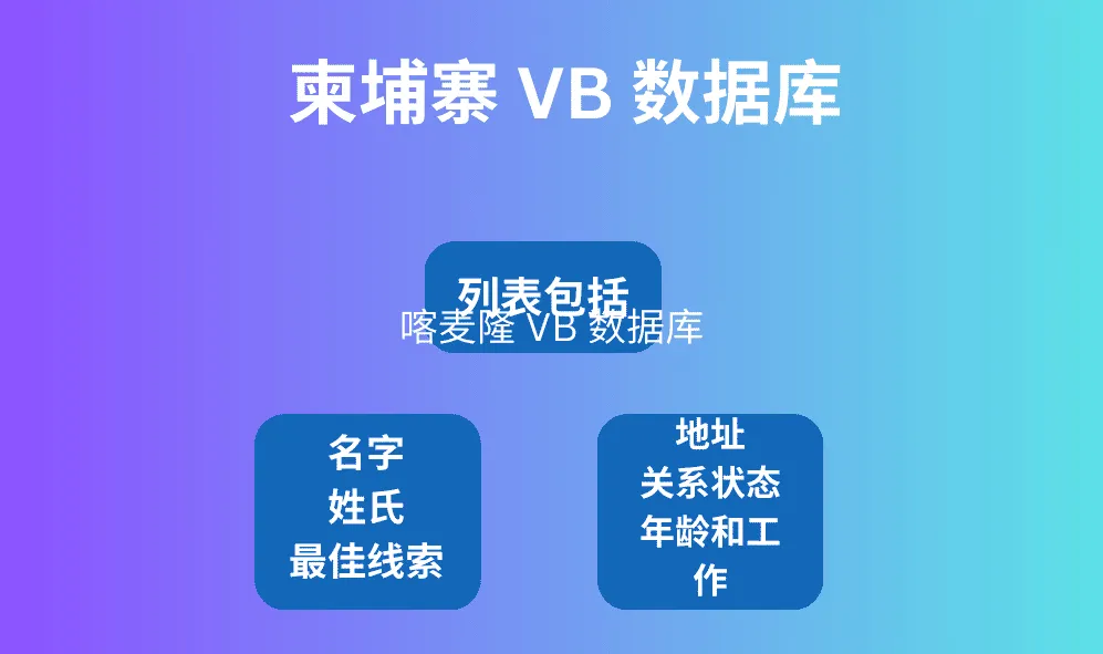 柬埔寨 VB 数据库