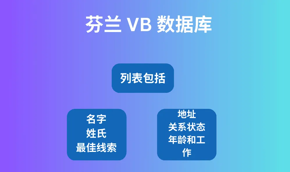 芬兰 VB 数据库